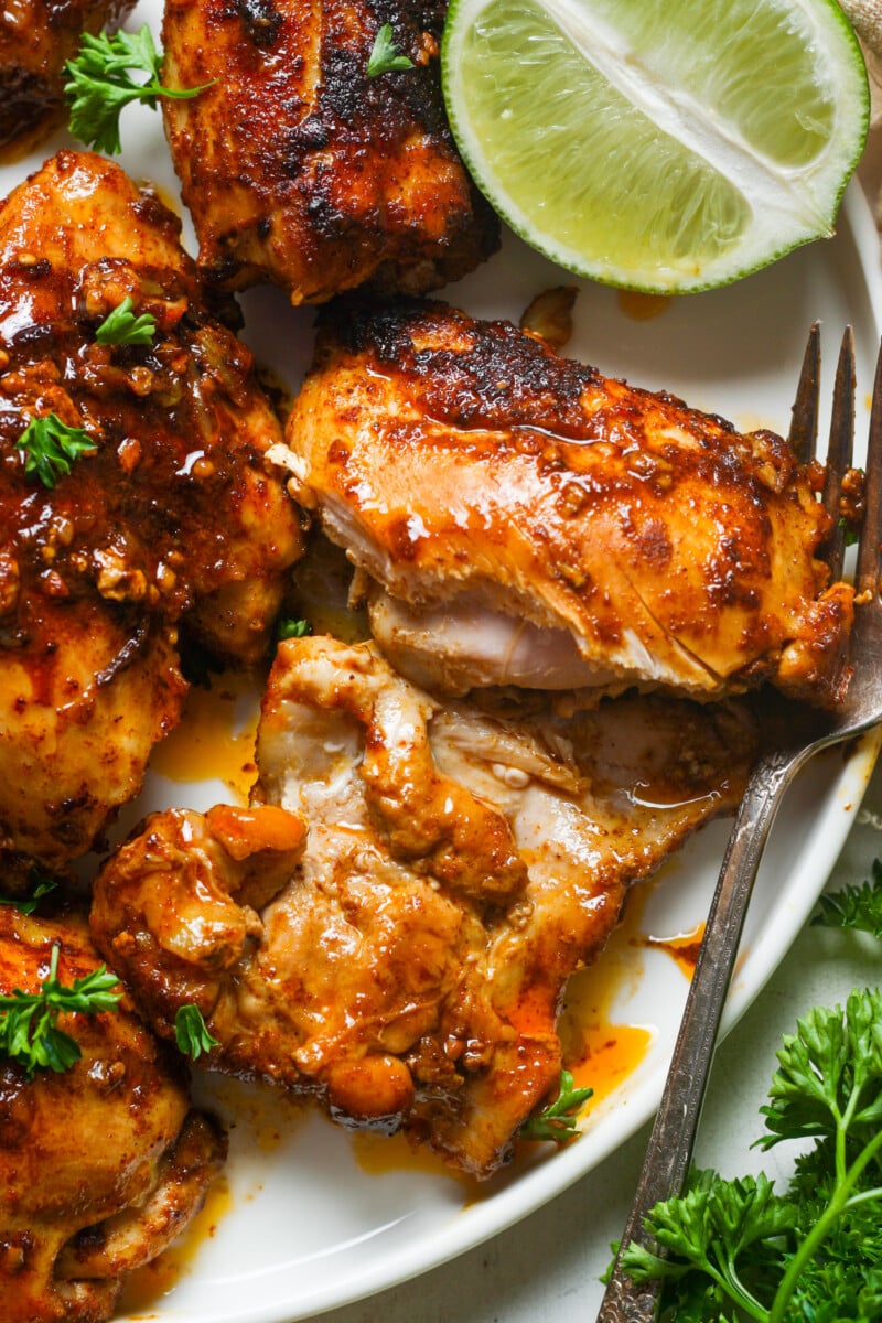 Tender Asado Chicken.