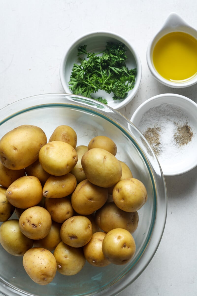 Smashed Potatoes ⋆ 100 Days of Real Food
