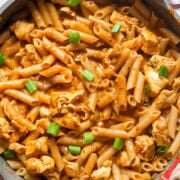 Cajun chicken pasta.
