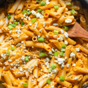 Buffalo chicken pasta.