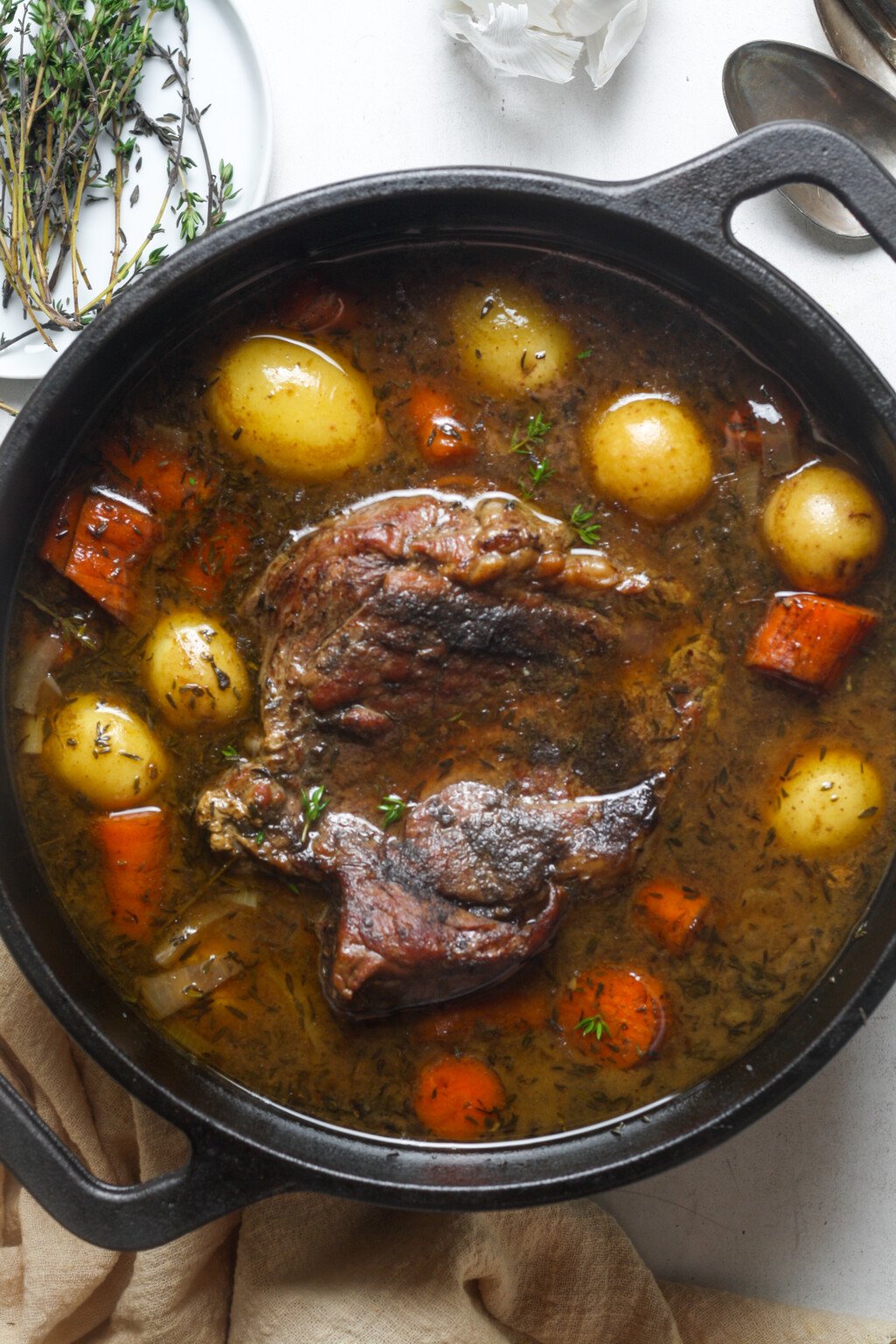 Dutch Oven Pot Roast ⋆ 100 Days of Real Food