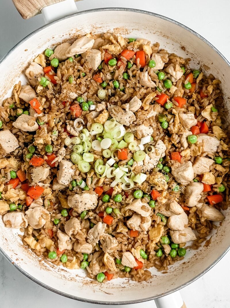 Asian fried rice.