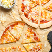 Tortilla pizza.