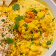 Vegetable korma.