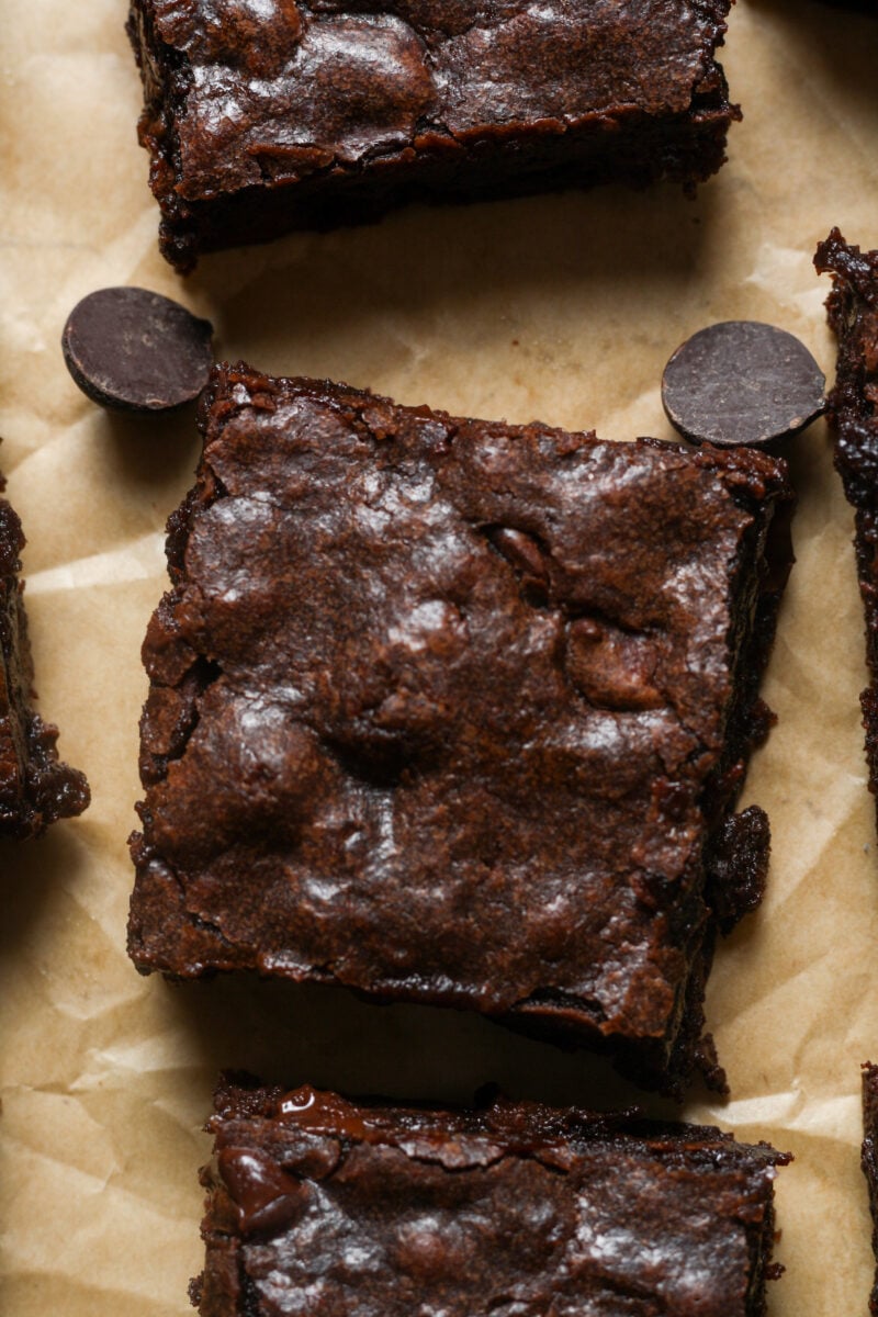 Grain free paleo brownies.