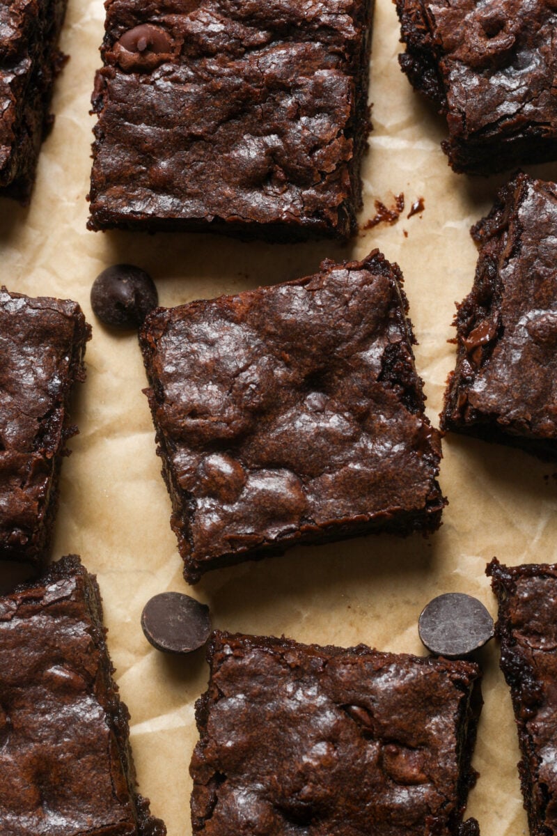 Gluten free brownies.