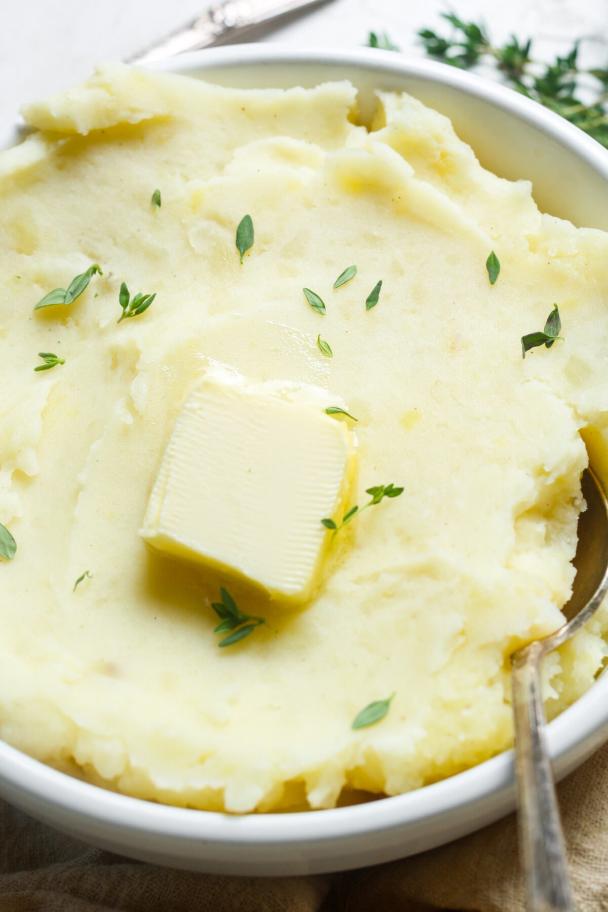Mashed Potatoes Without Milk ⋆ 100 Days of Real Food