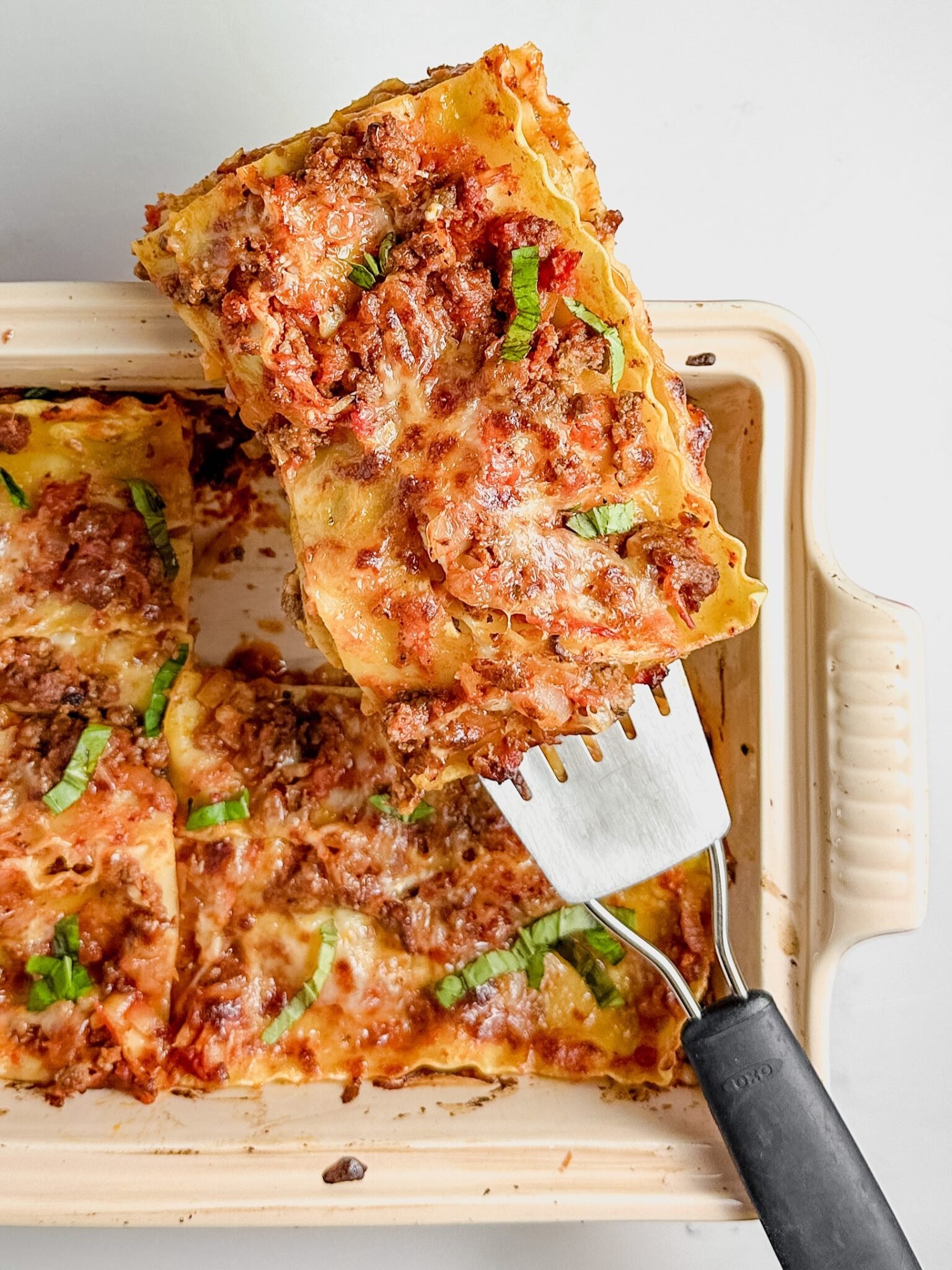 Lasagna Without Ricotta ⋆ 100 Days of Real Food