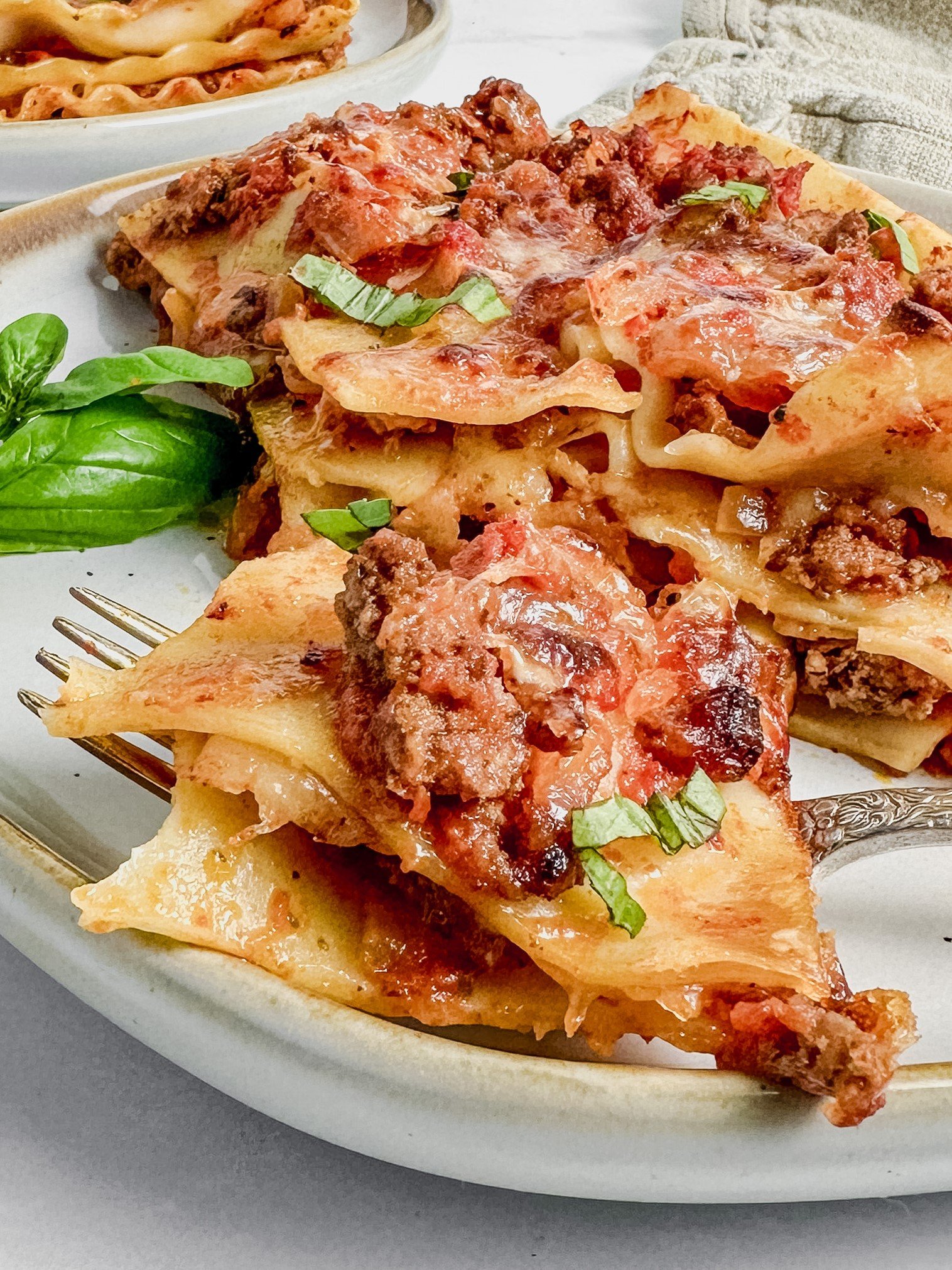 Lasagna Without Ricotta ⋆ 100 Days of Real Food