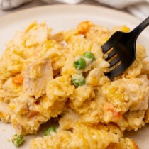 Chicken casserole.