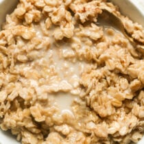 Vegan oatmeal.