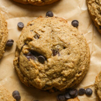 Oat flour cookies.