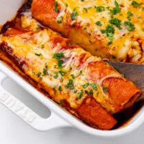 Gluten free enchiladas.