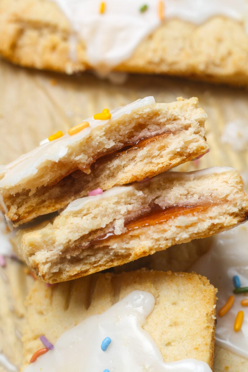 Pastry with jelly filling.