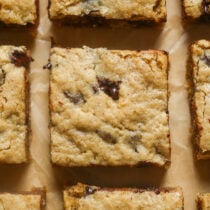 Almond flour blondies.