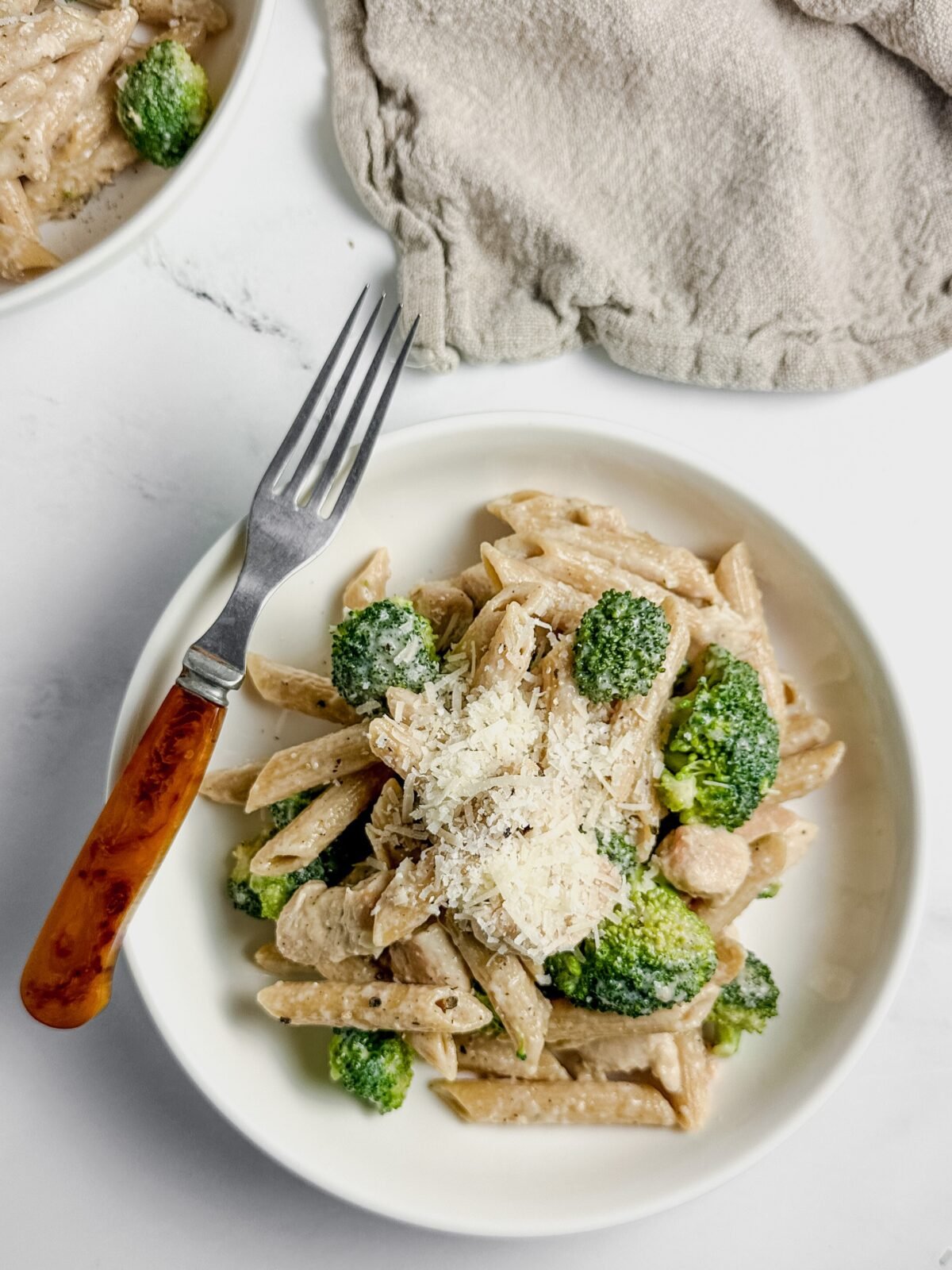 Chicken Broccoli Alfredo ⋆ 100 Days of Real Food
