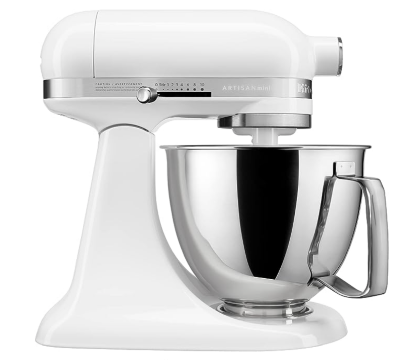 KitchenAid stand mixer.