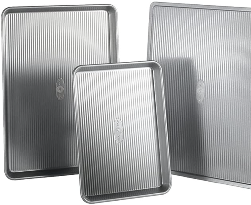 USA pan cookie sheets.