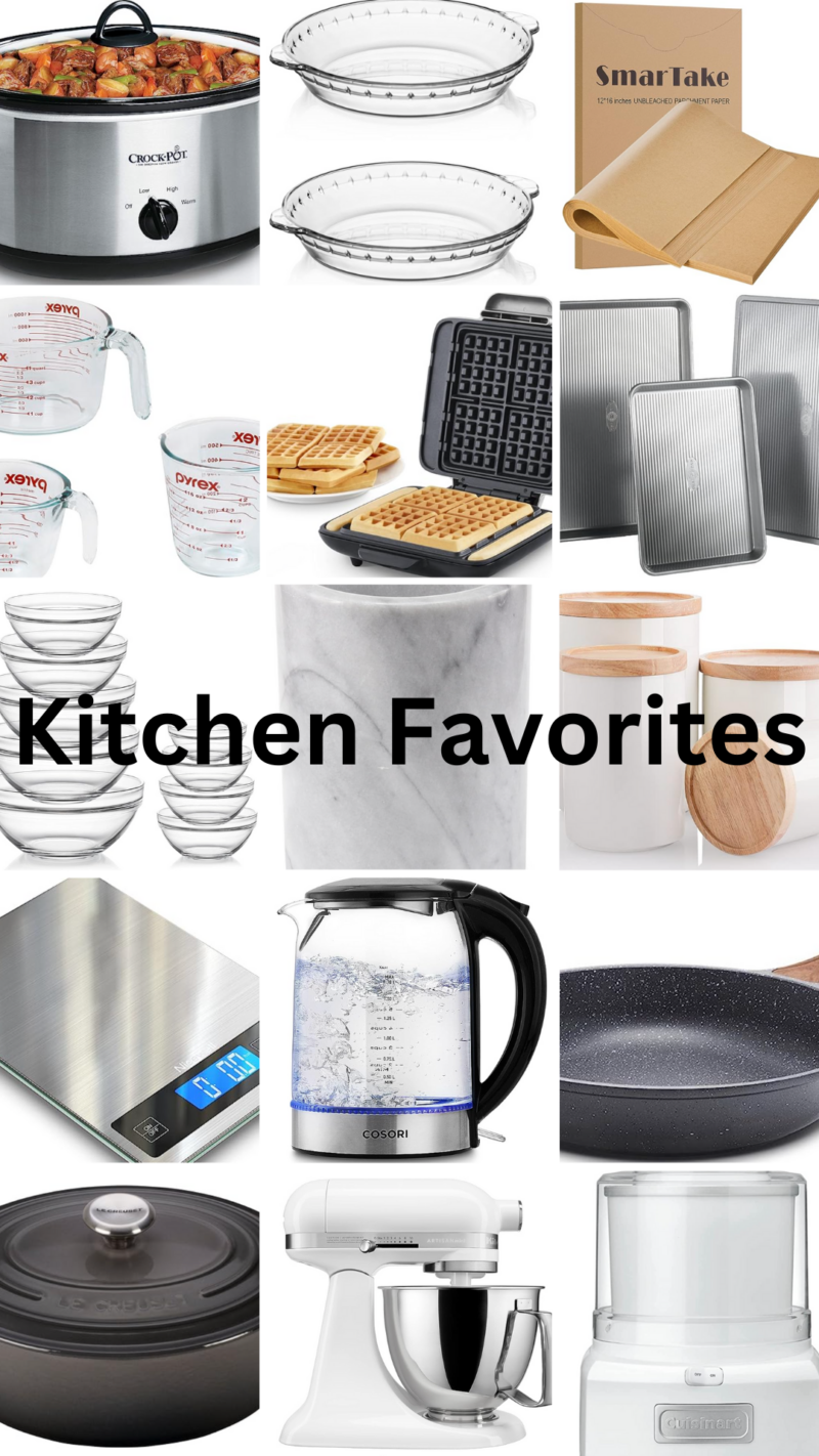 Kitchen favorites.