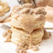 Biscuits and gravy.
