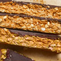 Peanut butter protein bars.