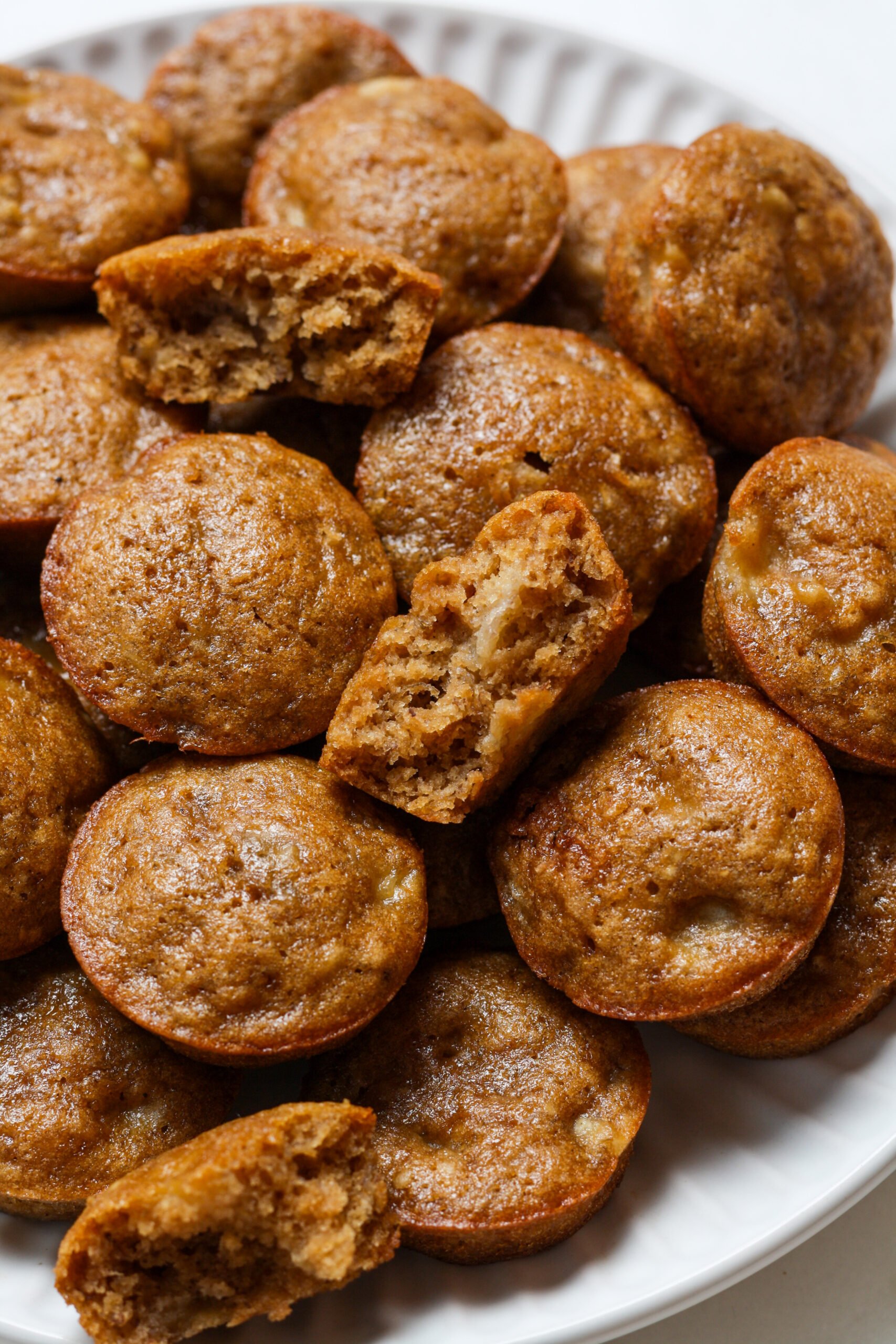 Mini Banana Muffins ⋆ 100 Days of Real Food