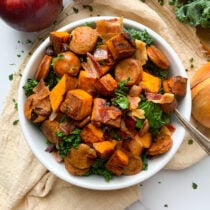 Sweet potato hash.