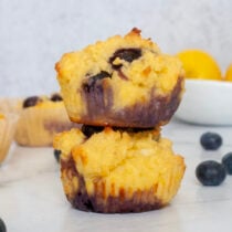 Lemon blueberry muffins.