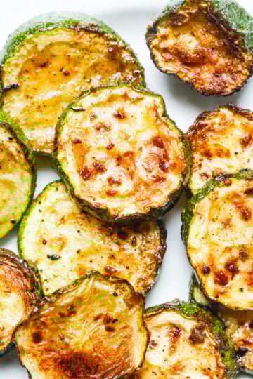 Air fryer zucchini.