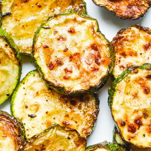 Air fryer zucchini.