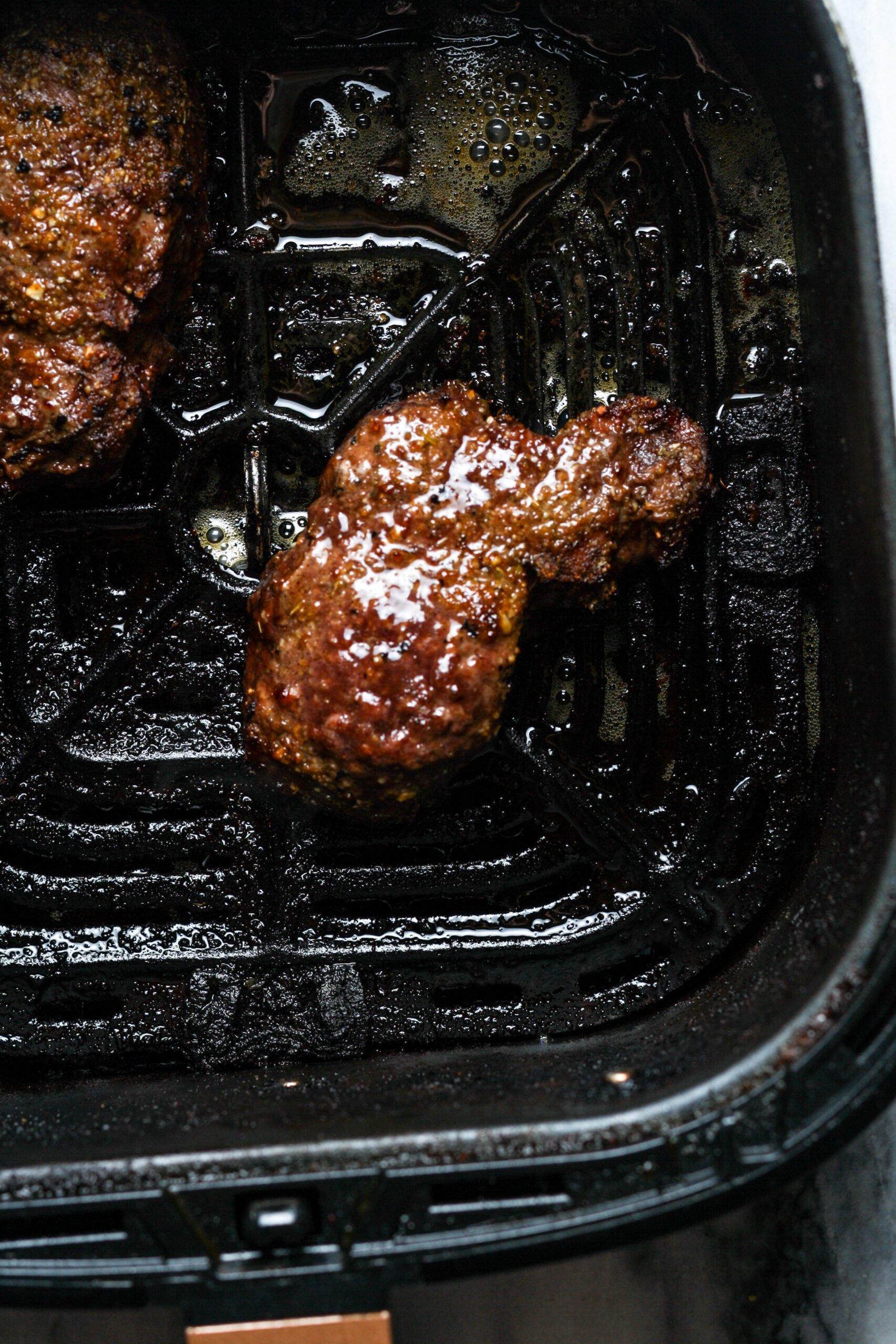 Juicy filet in air fryer.