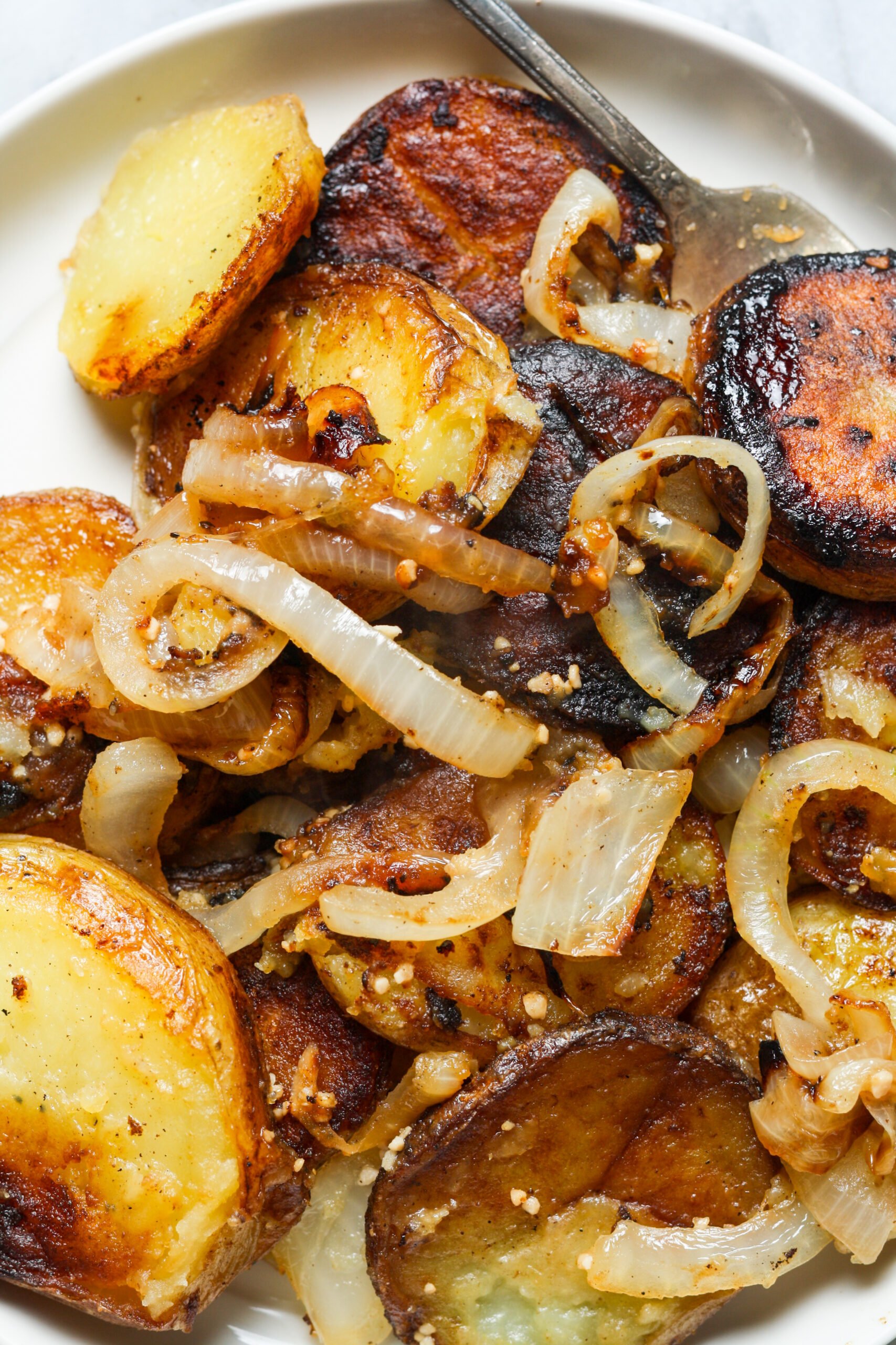 Plate of fried taters.