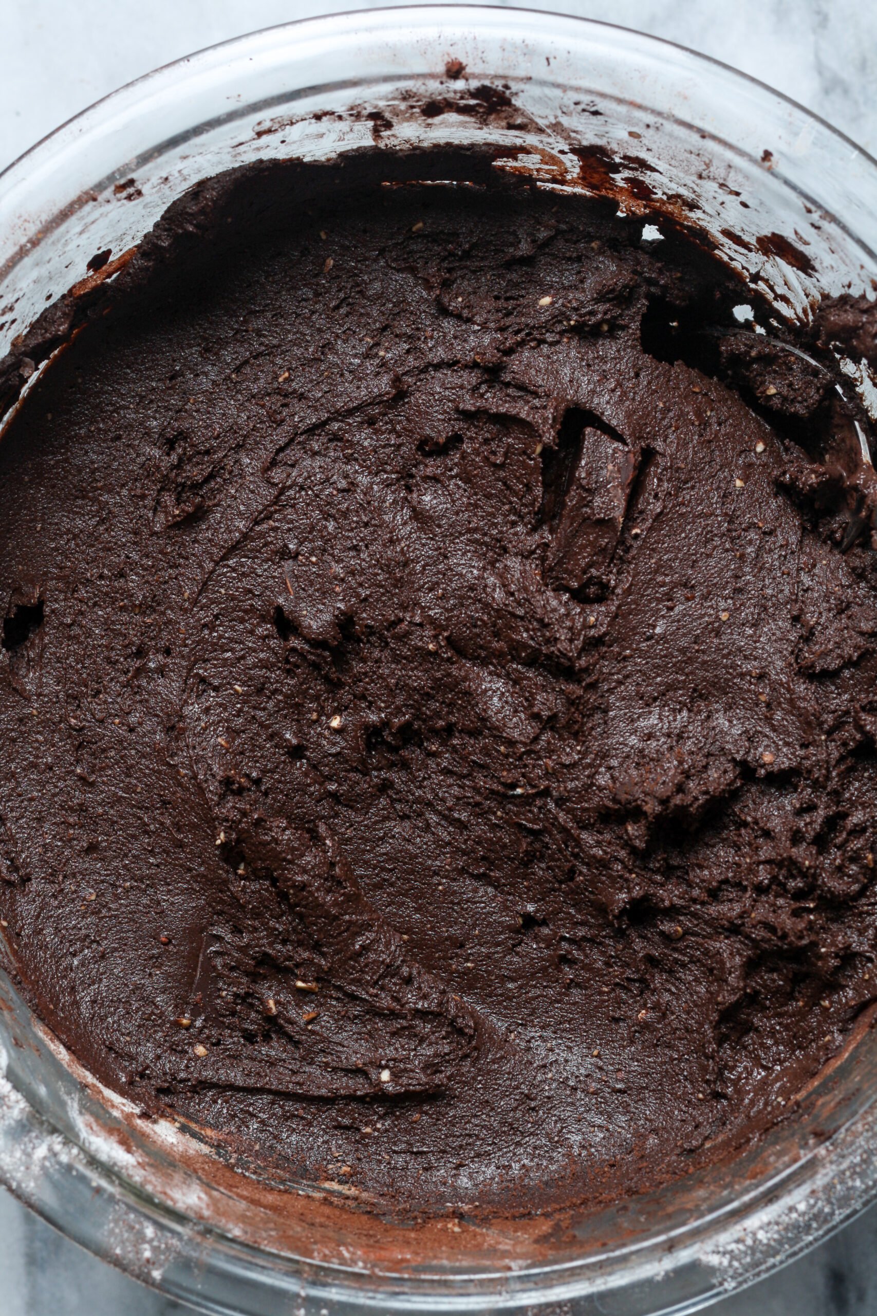 Healthy brownie batter.