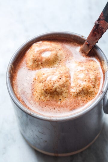 Bone broth hot chocolate.