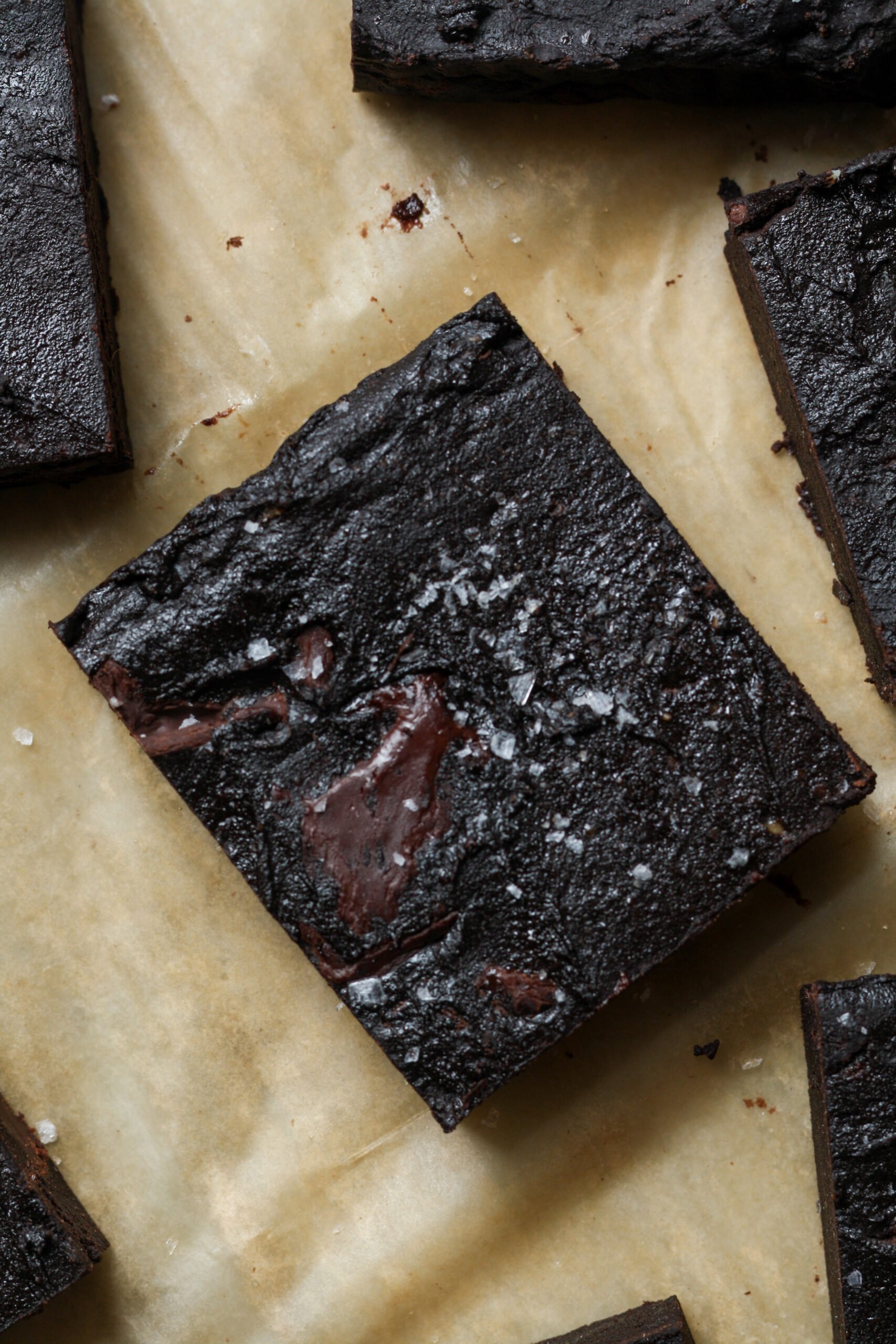 Sea salt brownies.