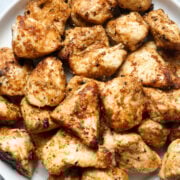 Air fryer chicken bites.