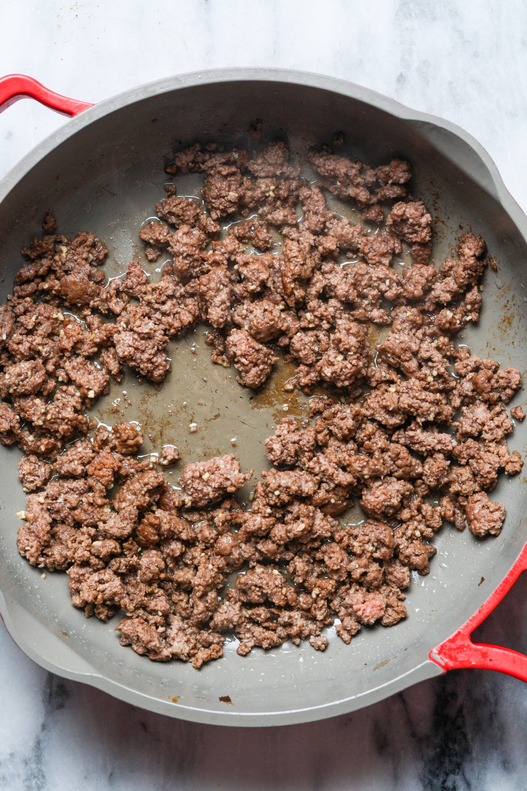 Beef with garlic.