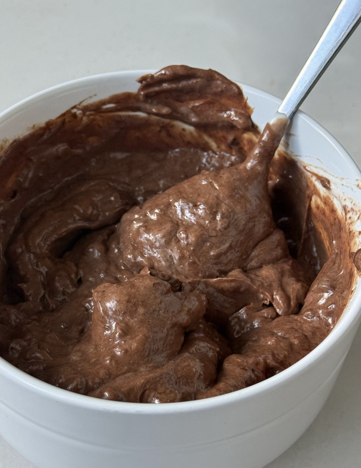 Thick creamy frosting.